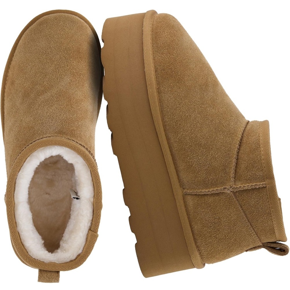 NWT Cushionaire Hippy Womens Platform
Ankle Boots Water-Resistant Genuine Suede - Picture 3 of 10